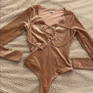 Pink comfy statement top